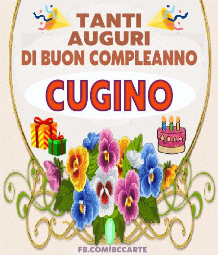 Buon compleanno Cugino – GIF di buon compleanno n. 4