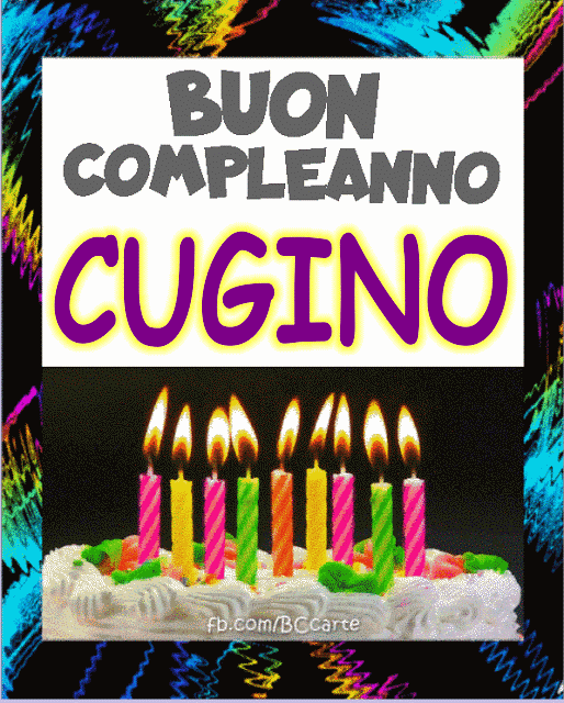 Buon compleanno Cugino – GIF di buon compleanno n. 3