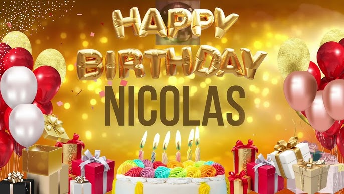 Buon compleanno Nicolas – immagine di buon compleanno n. 64