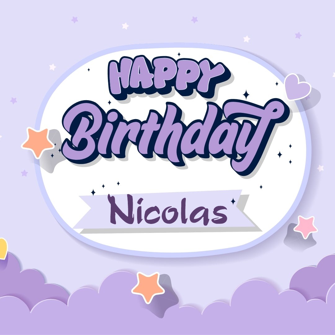 Buon compleanno Nicolas – immagine di buon compleanno n. 75