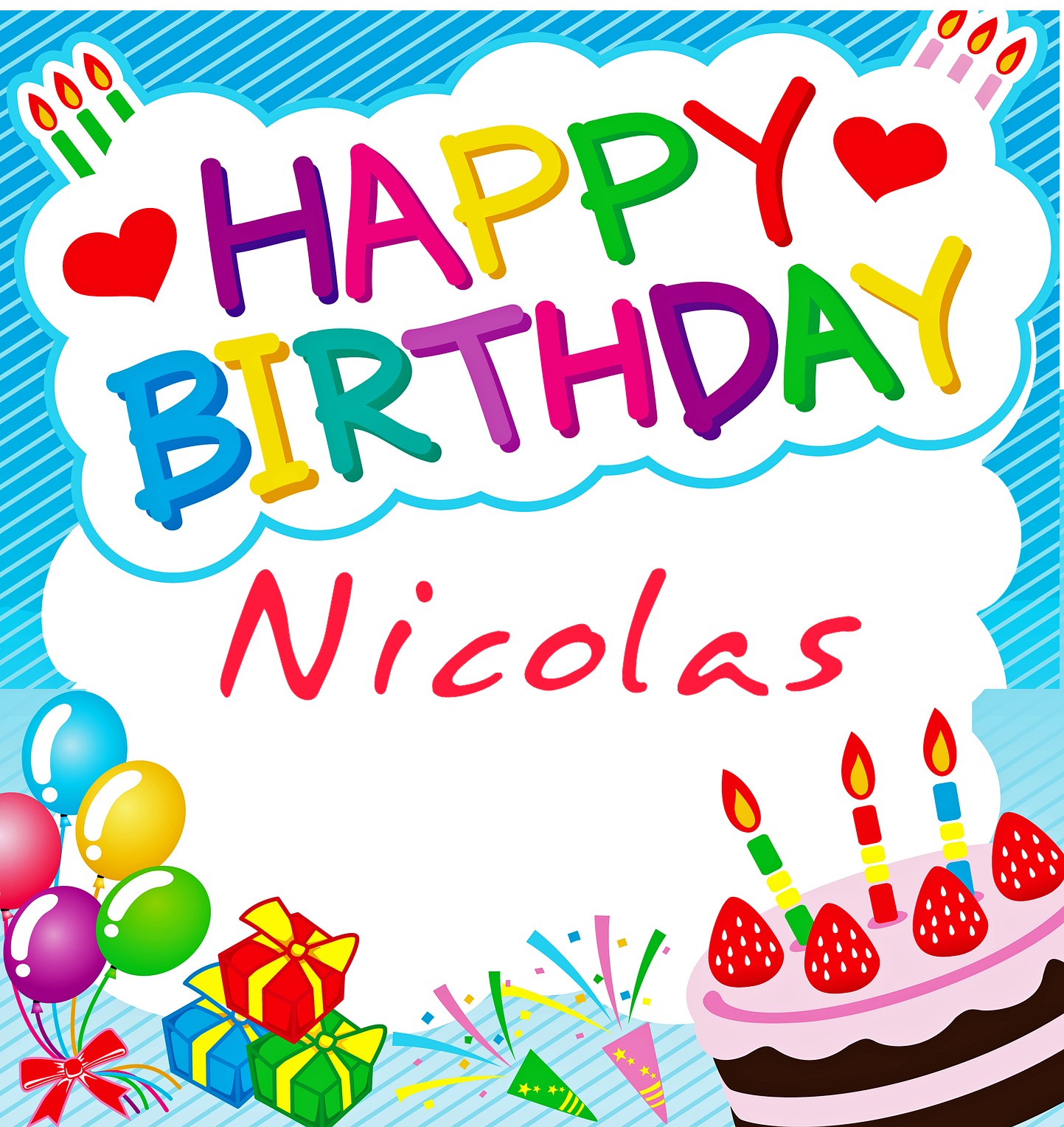 Buon compleanno Nicolas – immagine di buon compleanno n. 70