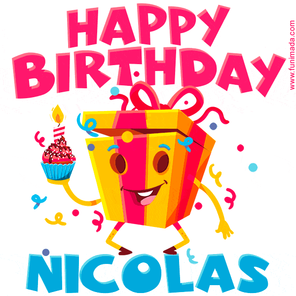 Buon compleanno Nicolas – GIF di buon compleanno n. 11