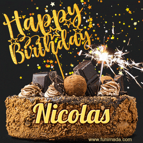 Buon compleanno Nicolas – GIF di buon compleanno n. 10