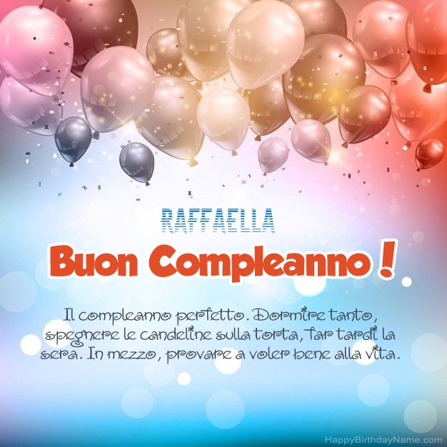 Auguri Di Buon Compleanno Raffaella – immagine di buon compleanno n. 24