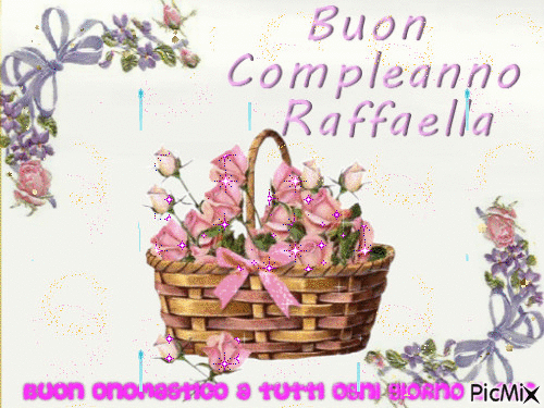 Auguri Di Buon Compleanno Raffaella – GIF di buon compleanno n. 4