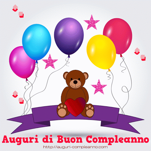 Bellissimi auguri di buon compleanno per una bimba di 4 anni, con immagini – GIF di buon compleanno n. 9