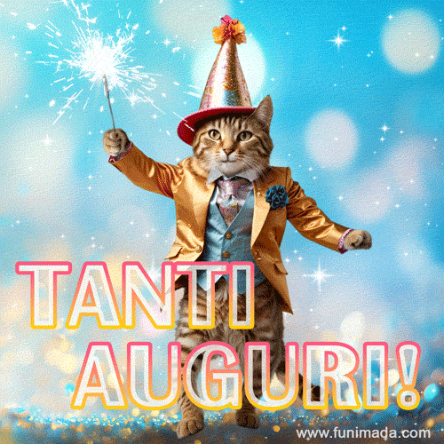 Lettere di compleanno per lui – GIF di buon compleanno n. 12