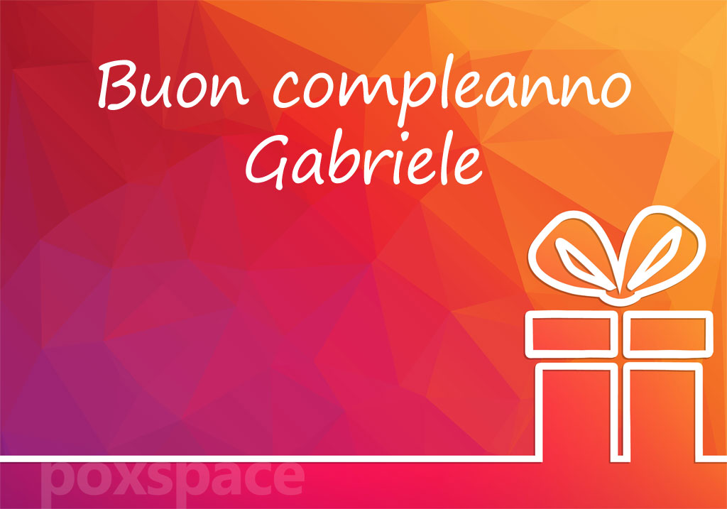 Buon compleanno Gabriele – immagine di buon compleanno n. 14