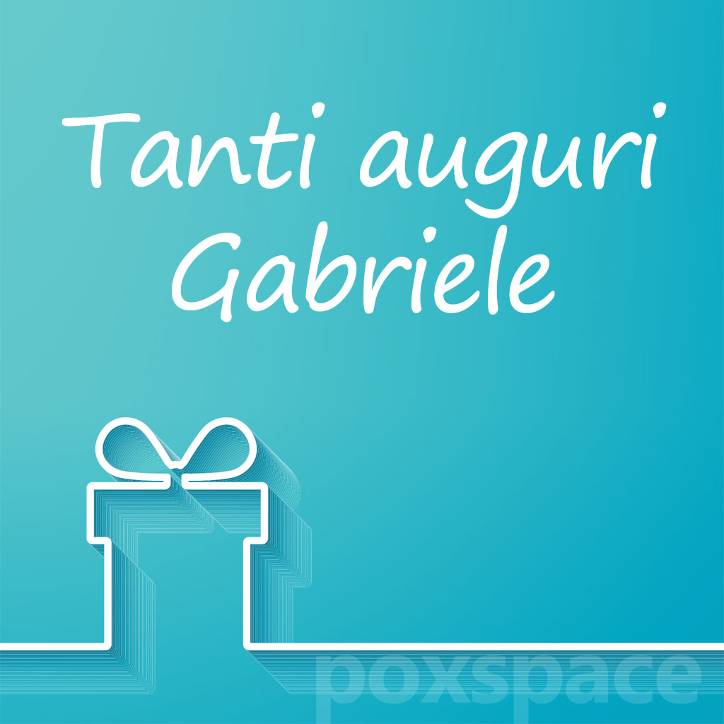 Buon compleanno Gabriele – immagine di buon compleanno n. 16