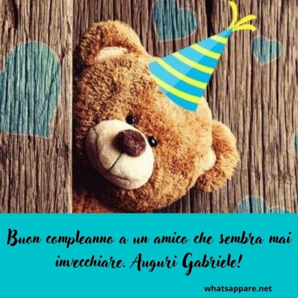 Buon compleanno Gabriele – immagine di buon compleanno n. 21