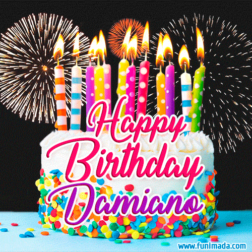 Buon compleanno Damiano – GIF di buon compleanno n. 15
