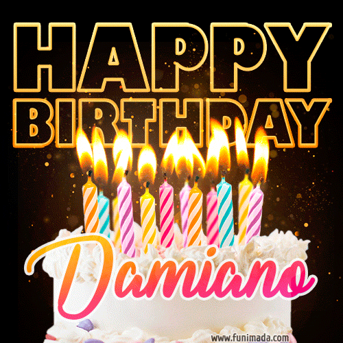 Buon compleanno Damiano – GIF di buon compleanno n. 16