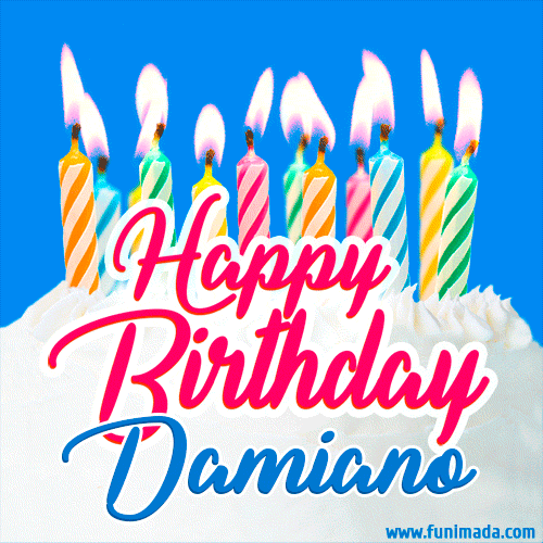 Buon compleanno Damiano – GIF di buon compleanno n. 20