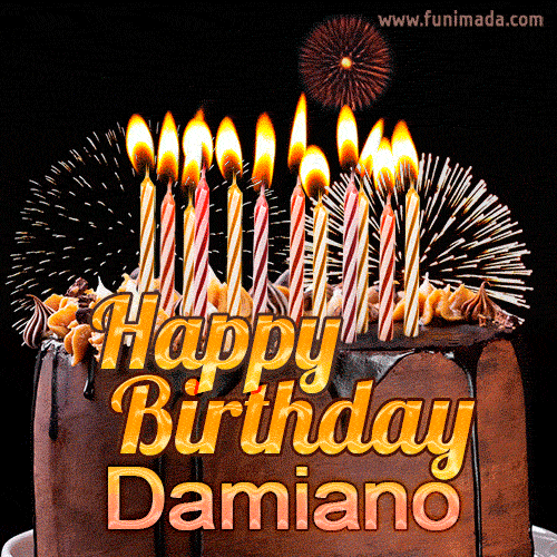 Buon compleanno Damiano – GIF di buon compleanno n. 9