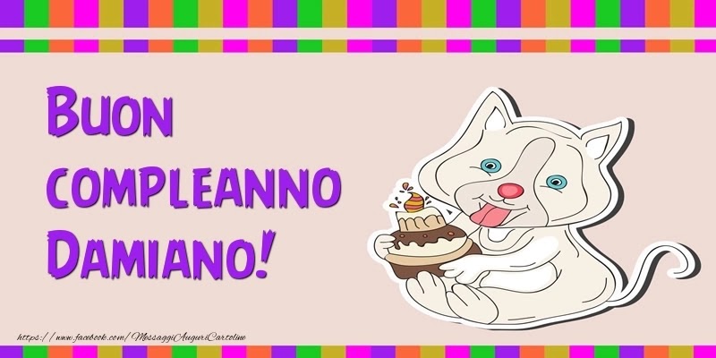 Buon compleanno Damiano – immagine di buon compleanno n. 34
