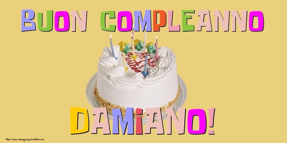 Buon compleanno Damiano – immagine di buon compleanno n. 39