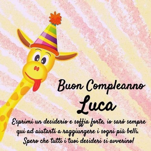 Auguri Di Buon Compleanno Luca – immagine di buon compleanno n. 91