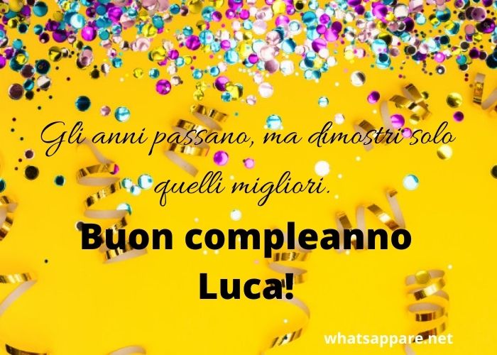 Auguri Di Buon Compleanno Luca – immagine di buon compleanno n. 118