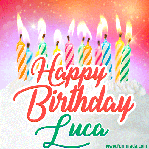Auguri Di Buon Compleanno Luca – GIF di buon compleanno n. 2