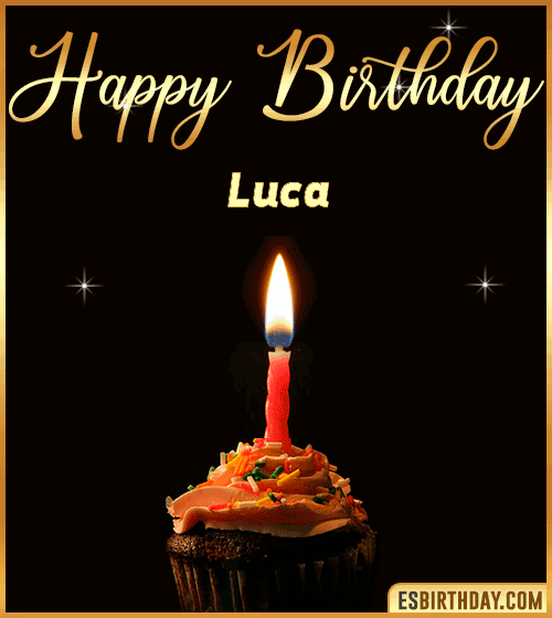 Auguri Di Buon Compleanno Luca – GIF di buon compleanno n. 16