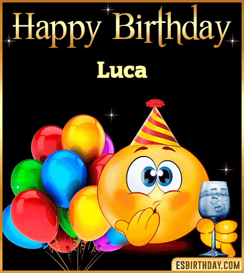 Auguri Di Buon Compleanno Luca – GIF di buon compleanno n. 20