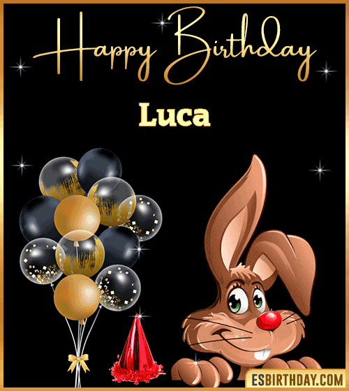 Auguri Di Buon Compleanno Luca – GIF di buon compleanno n. 21