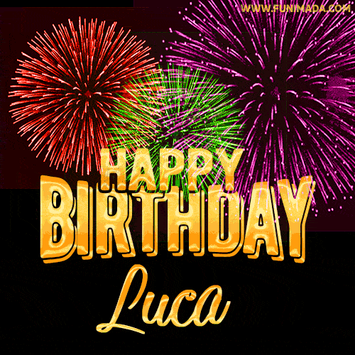 Auguri Di Buon Compleanno Luca – GIF di buon compleanno n. 4