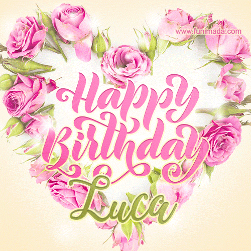 Auguri Di Buon Compleanno Luca – GIF di buon compleanno n. 8
