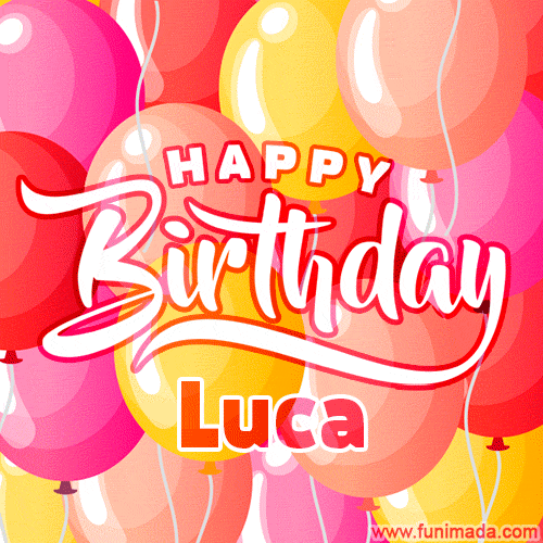 Auguri Di Buon Compleanno Luca – GIF di buon compleanno n. 9