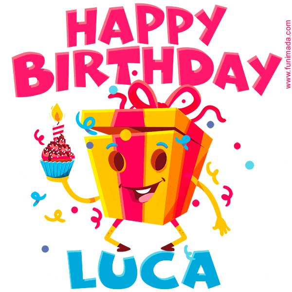 Auguri Di Buon Compleanno Luca – GIF di buon compleanno n. 10