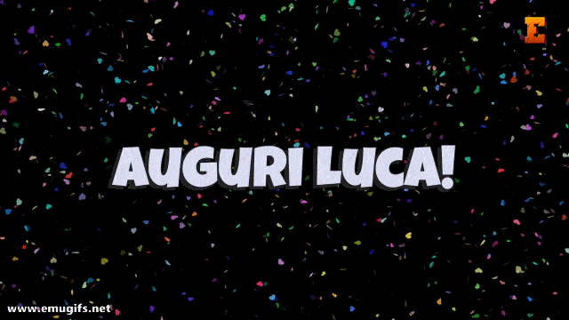 Auguri Di Buon Compleanno Luca – GIF di buon compleanno n. 31