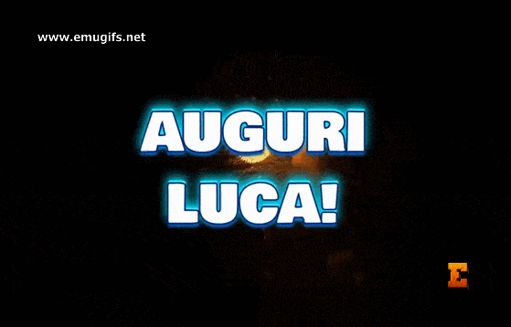 Auguri Di Buon Compleanno Luca – GIF di buon compleanno n. 32