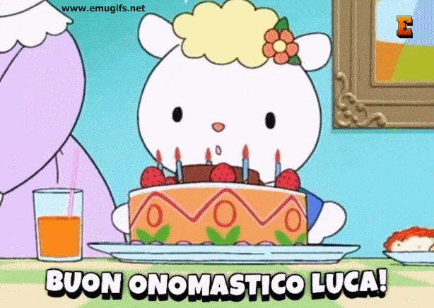 Auguri Di Buon Compleanno Luca – GIF di buon compleanno n. 34