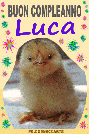 Auguri Di Buon Compleanno Luca – GIF di buon compleanno n. 24