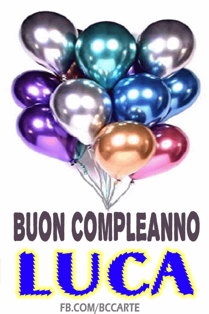 Auguri Di Buon Compleanno Luca – GIF di buon compleanno n. 26
