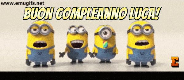 Auguri Di Buon Compleanno Luca – GIF di buon compleanno n. 28