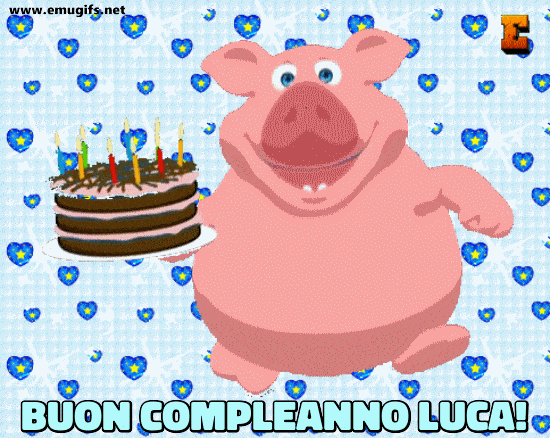 Auguri Di Buon Compleanno Luca – GIF di buon compleanno n. 30