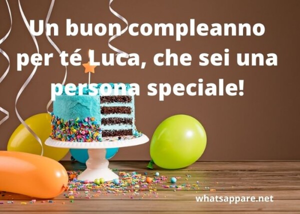 Auguri Di Buon Compleanno Luca – immagine di buon compleanno n. 114