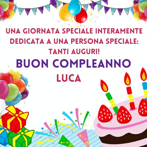 Auguri Di Buon Compleanno Luca – immagine di buon compleanno n. 102