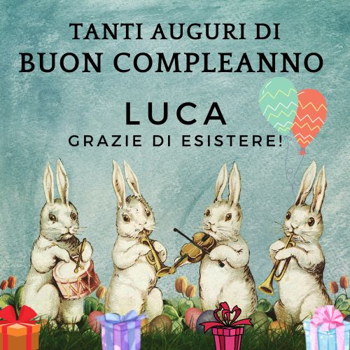 Auguri Di Buon Compleanno Luca – immagine di buon compleanno n. 109
