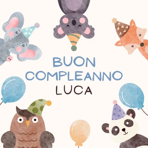Auguri Di Buon Compleanno Luca – immagine di buon compleanno n. 90