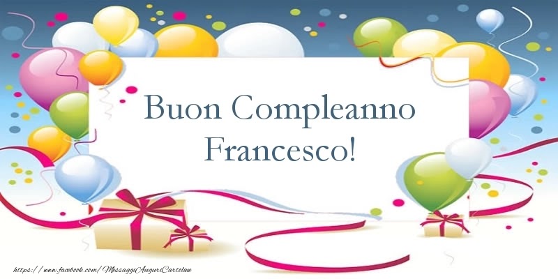 Buon compleanno Nipote Francesco – immagine di buon compleanno n. 166