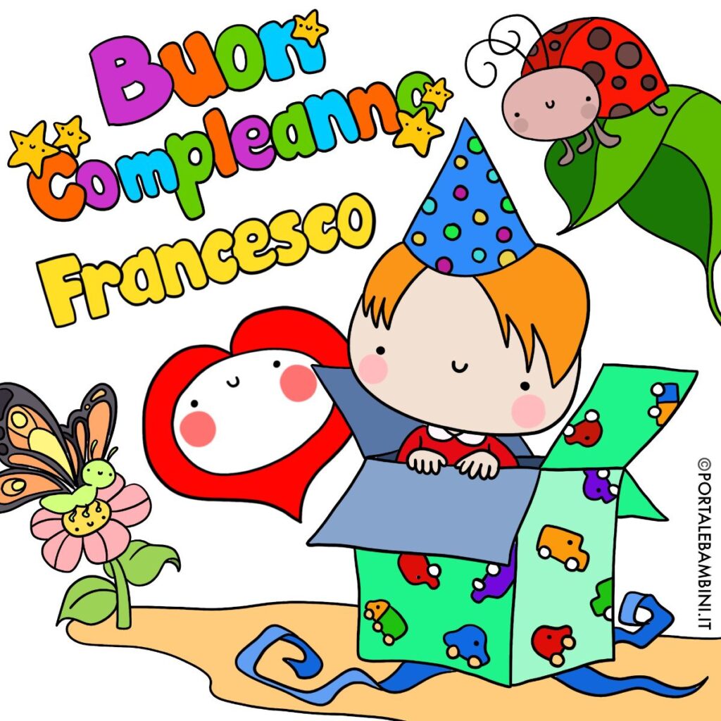 Buon compleanno Nipote Francesco – immagine di buon compleanno n. 169