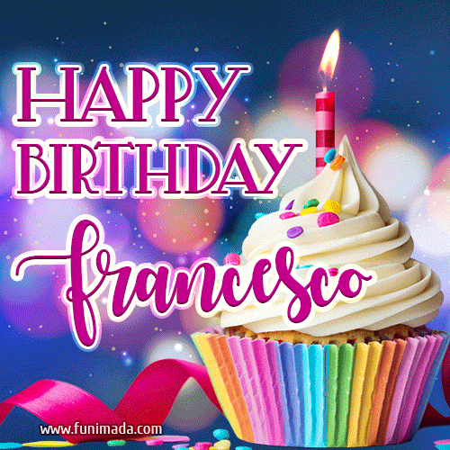 Buon compleanno Nipote Francesco – GIF di buon compleanno n. 45