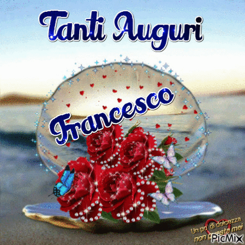 Buon compleanno Nipote Francesco – GIF di buon compleanno n. 49