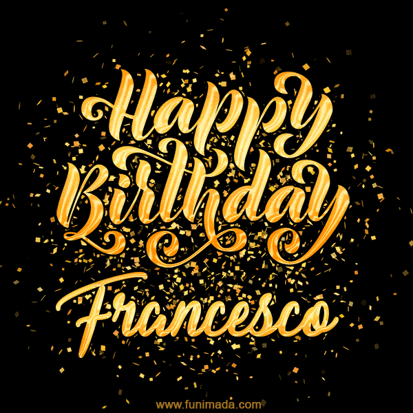 Buon compleanno Nipote Francesco – GIF di buon compleanno n. 36