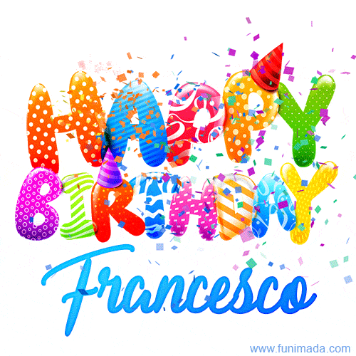 Buon compleanno Nipote Francesco – GIF di buon compleanno n. 37