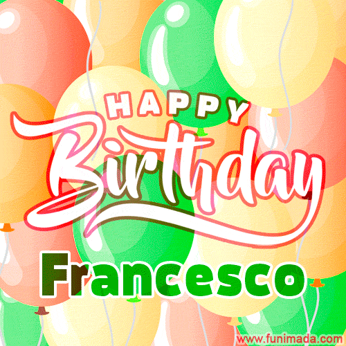 Buon compleanno Nipote Francesco – GIF di buon compleanno n. 39