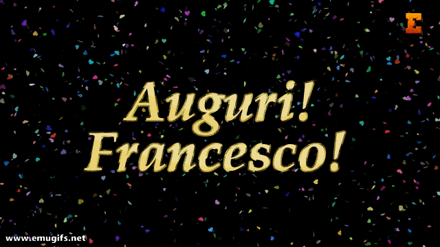 Buon compleanno Nipote Francesco – GIF di buon compleanno n. 29