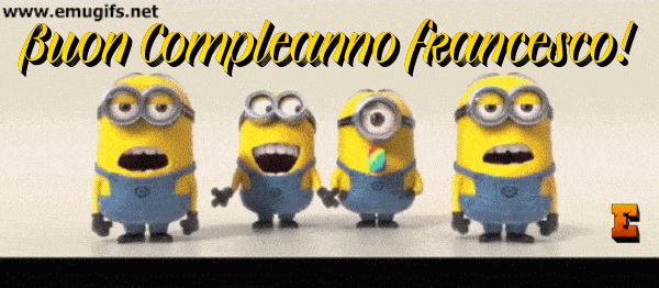 Buon compleanno Nipote Francesco – GIF di buon compleanno n. 32